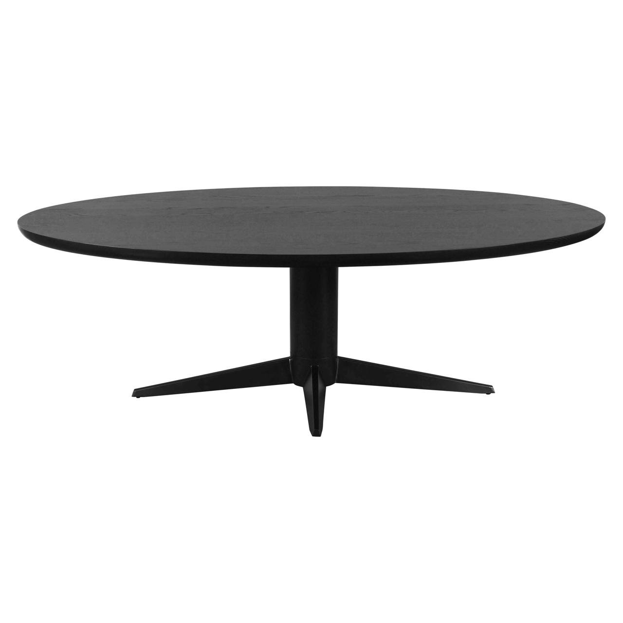 Esstisch Rayford black oval 230