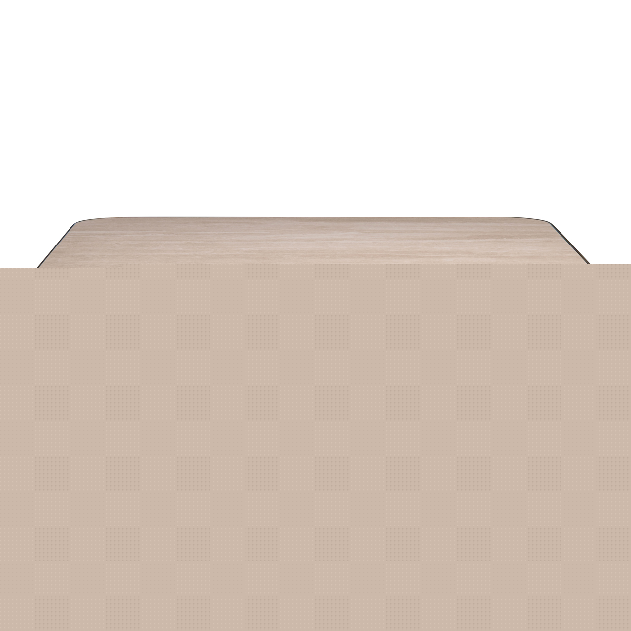 Couchtisch Claridge beige 100x100 (cumulus)