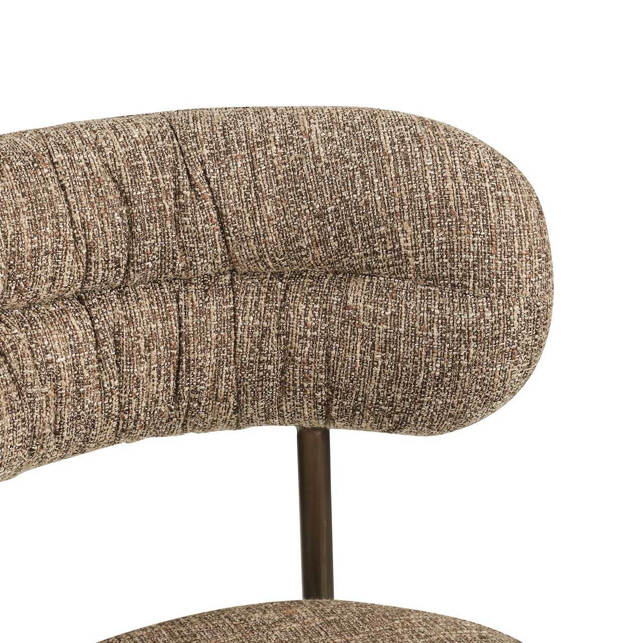 Thekenstuhl Encanto brown tweed