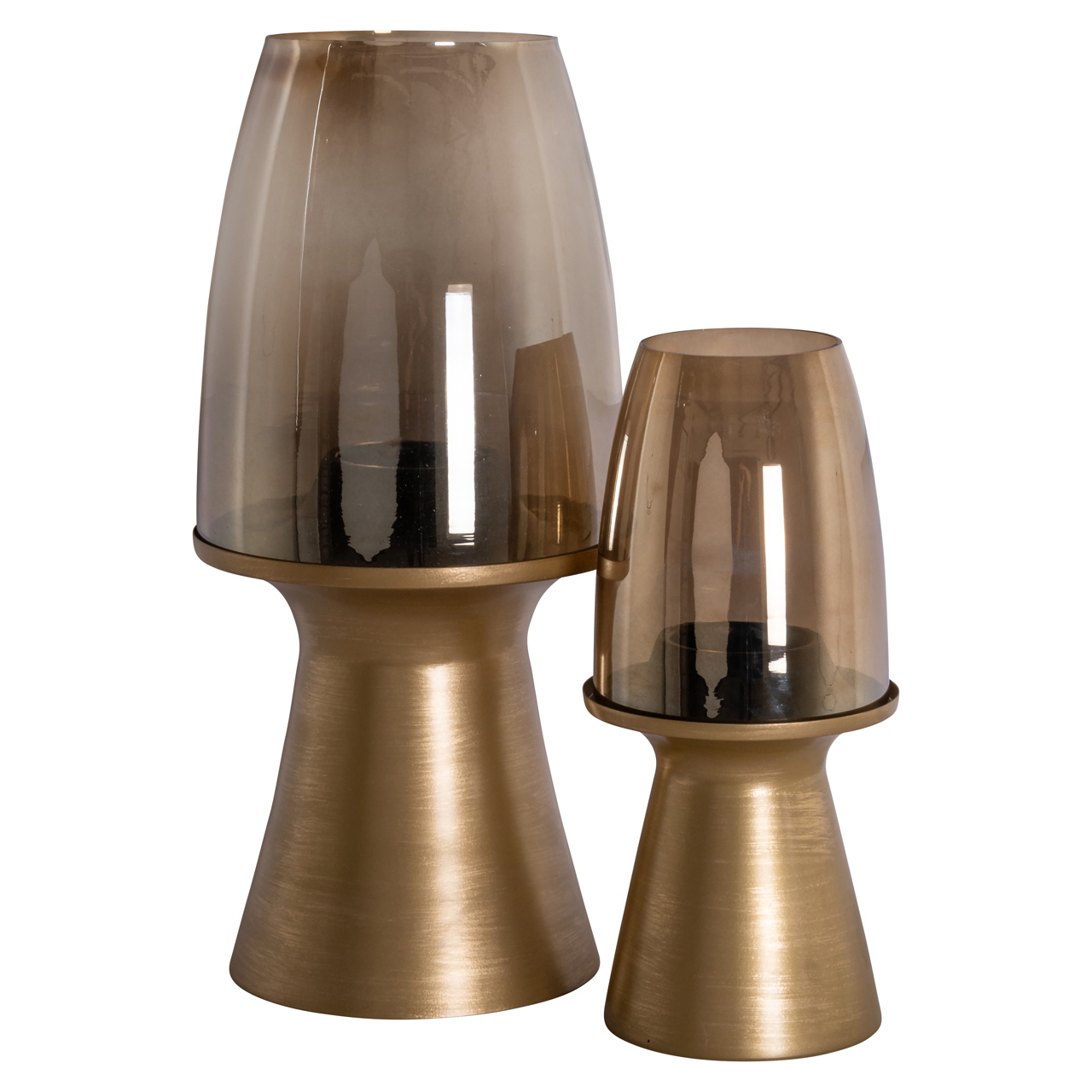 Windlicht Danea brushed gold small