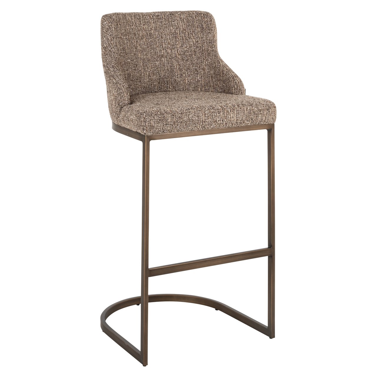 Barhocker Bolton brown tweed (Set of 2) Barhocker Bolton brown tweed (Set of 2)