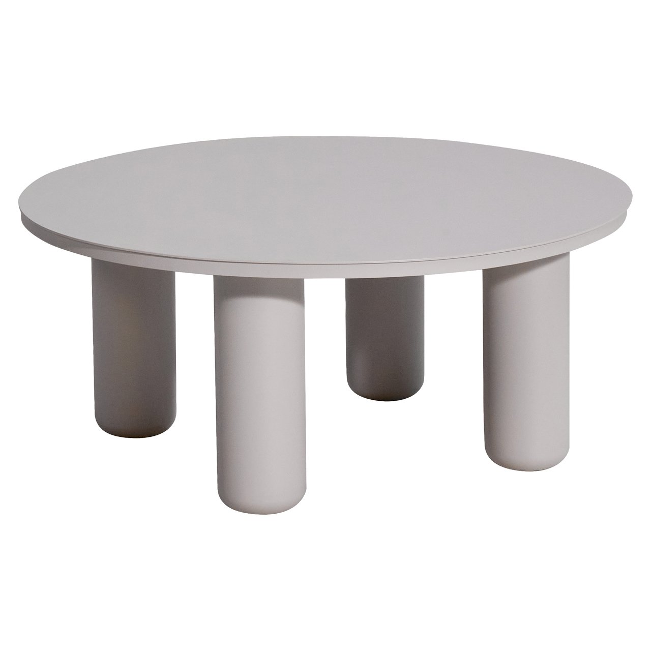 Gartencouchtisch Quinn light beige  86Ø