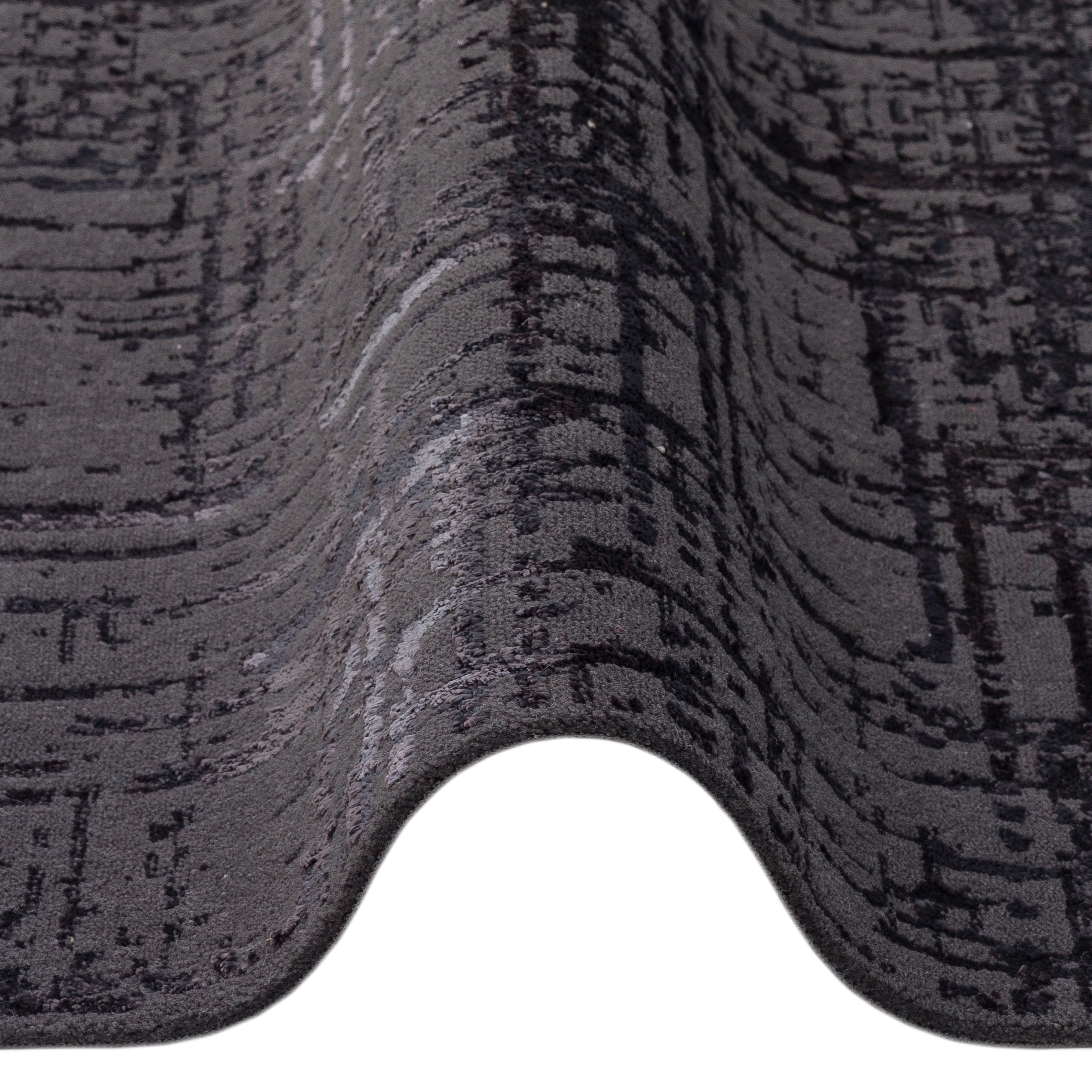 Teppich Byblos anthracite 160x225 (Antraciet)