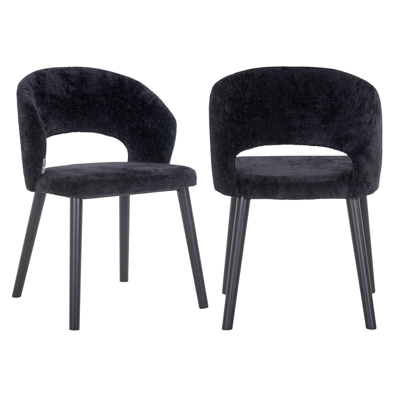 Esszimmerstuhl Savoy black chenille Esszimmerstuhl Savoy black chenille