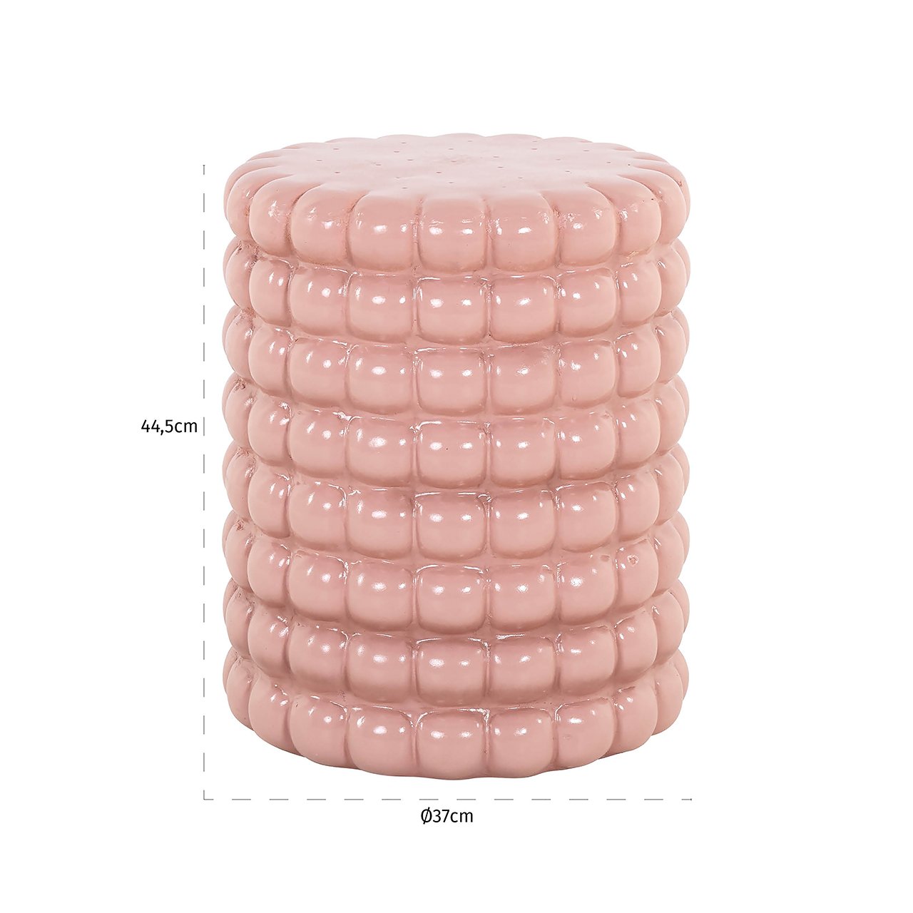 Beistelltisch Biscuit (Pink)