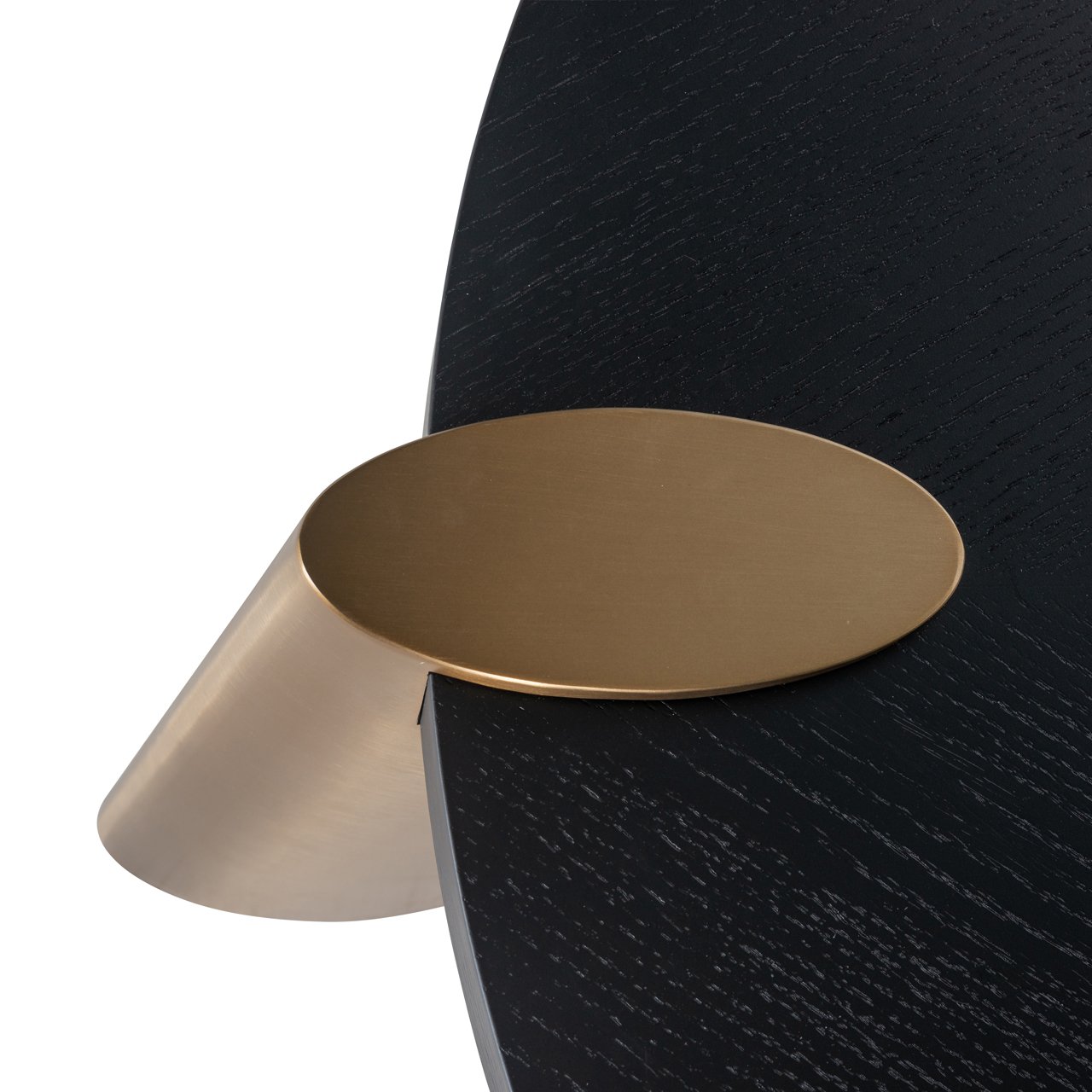 Couchtisch Brody charcoal 100Ø
