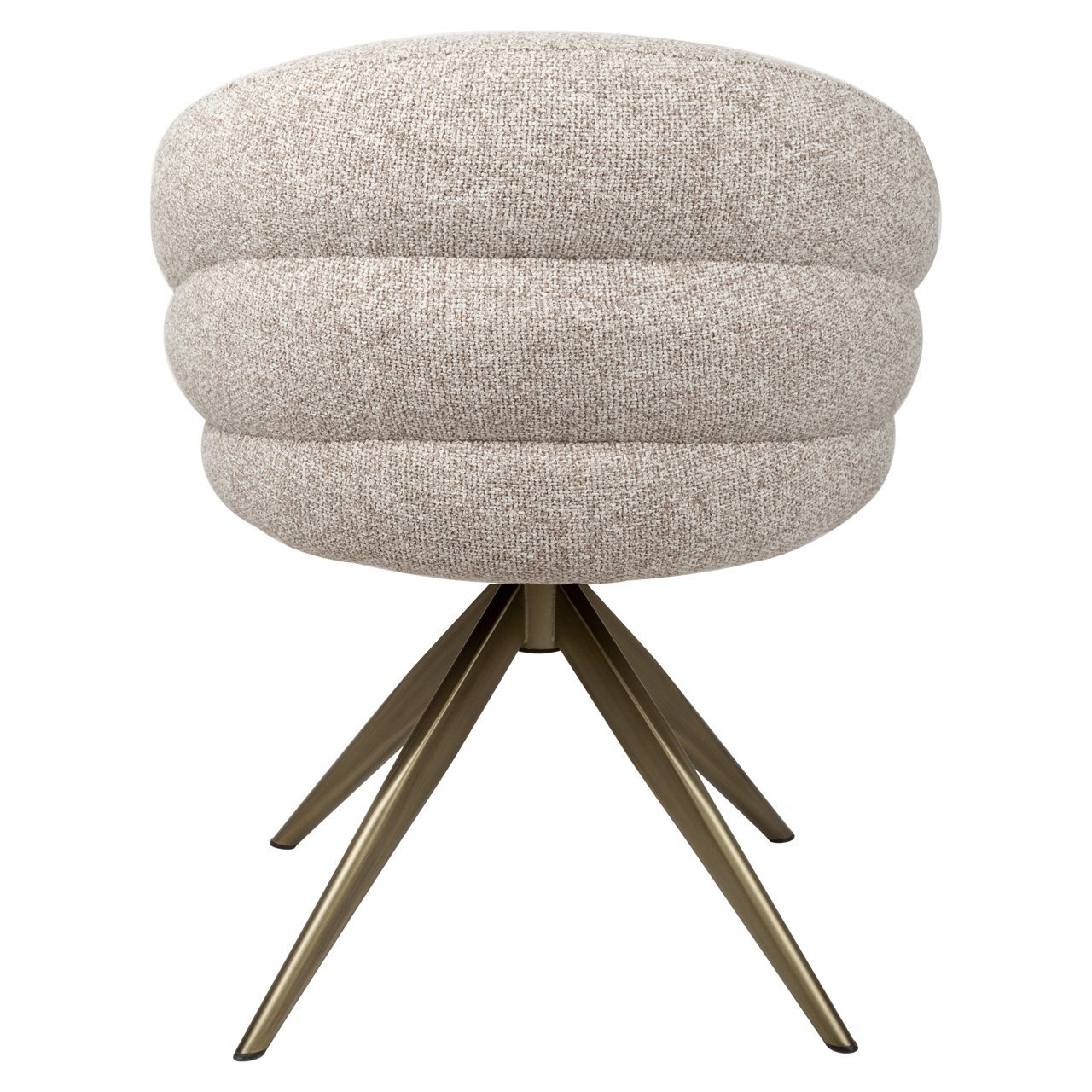 Esszimmerstuhl Zendaya cayenne brown swivel fire retardant