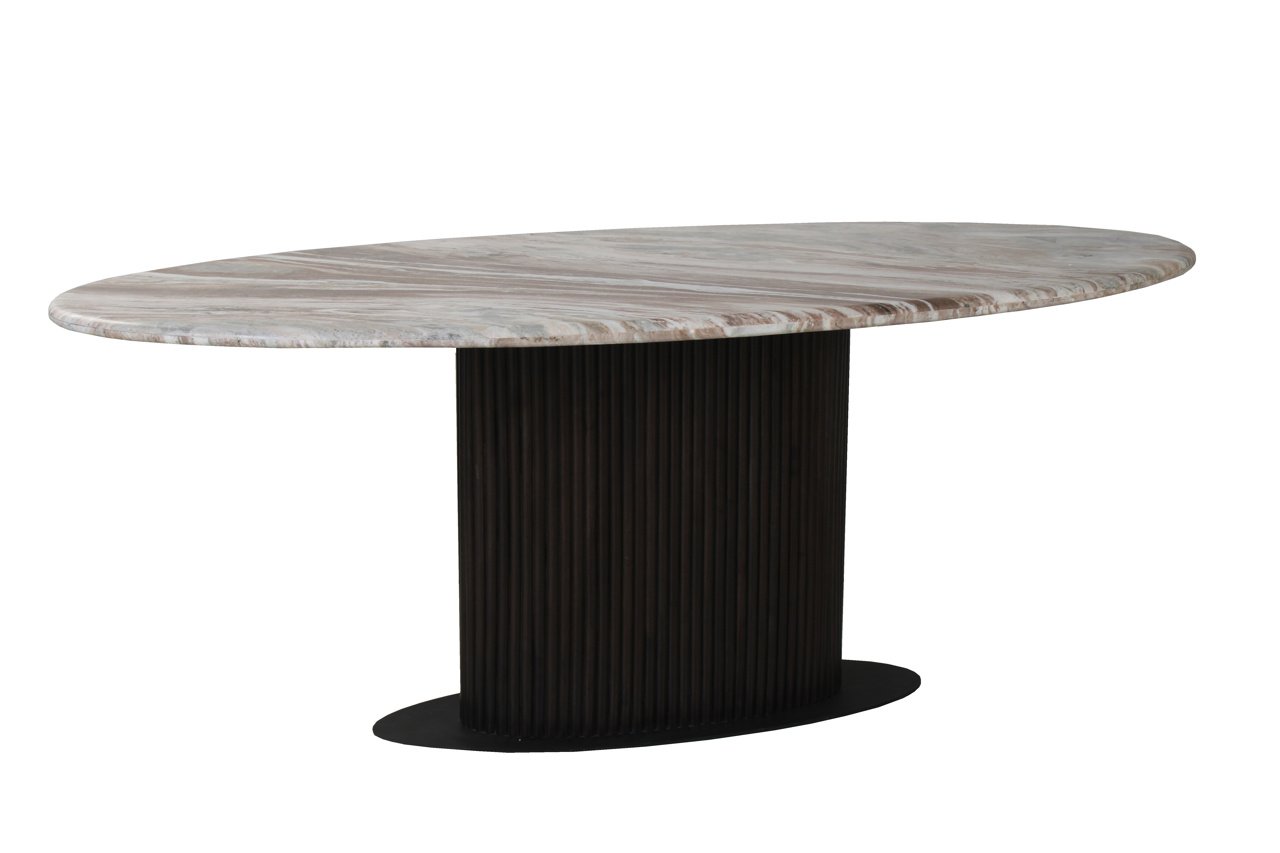 Esstisch Rasford dark brown oval 200 Esstisch Rasford dark brown oval 200