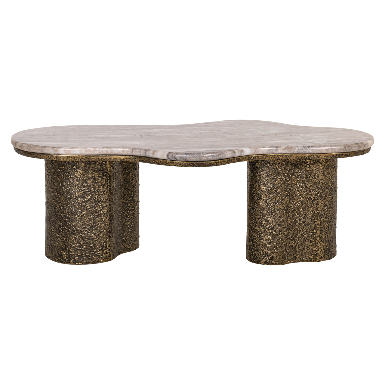 Couchtisch Abandos brass antique