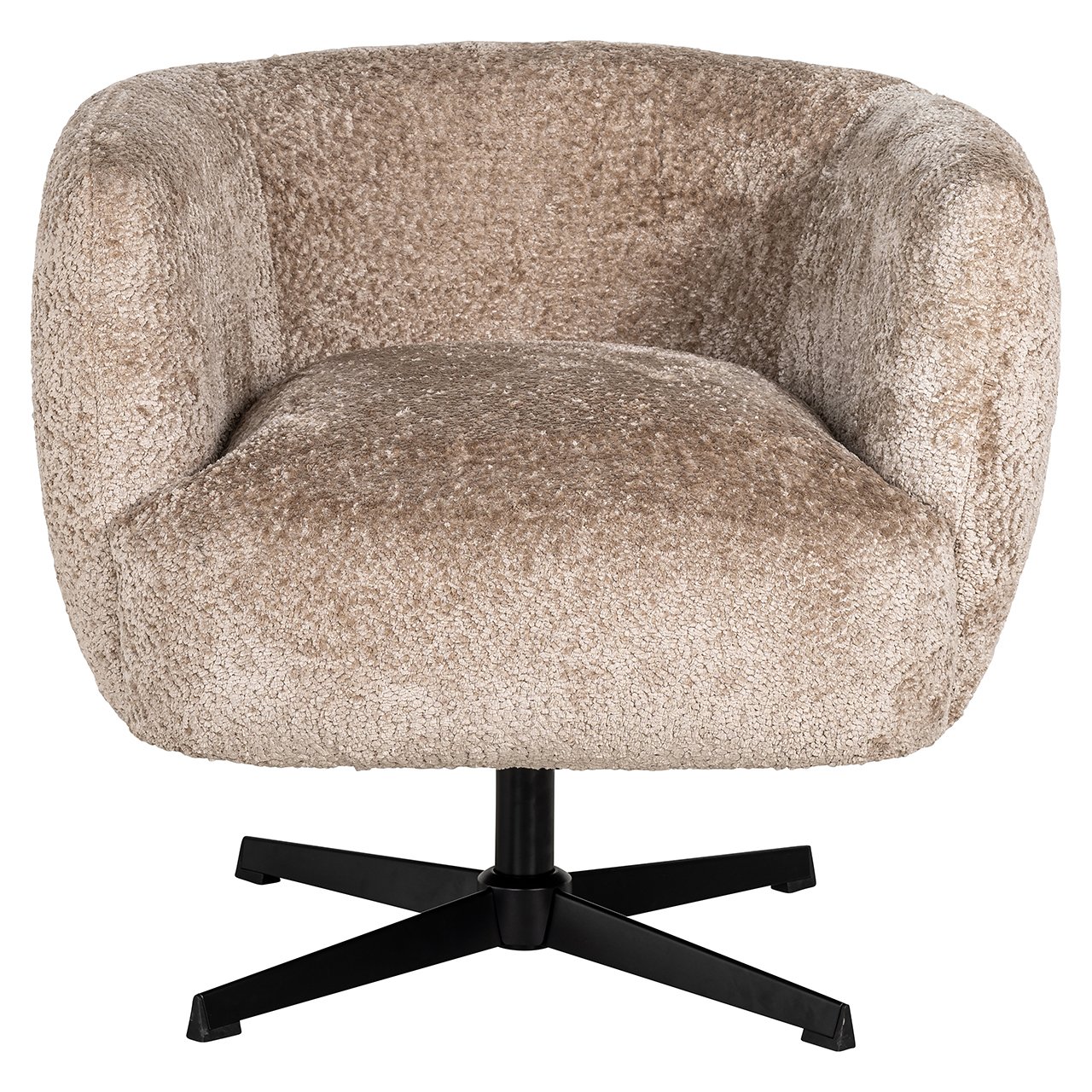 Lounge Stuhl Estelle sheep natural swivel