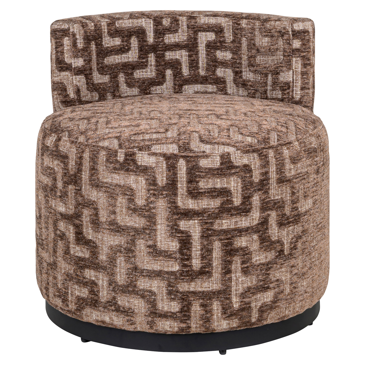 Lounge Stuhl Franny brown labyrinth