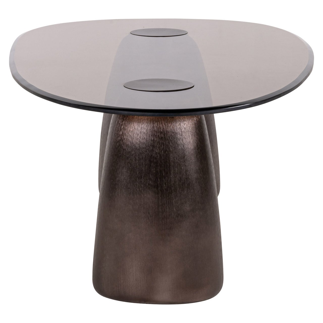 Couchtisch Hayden bronze oval