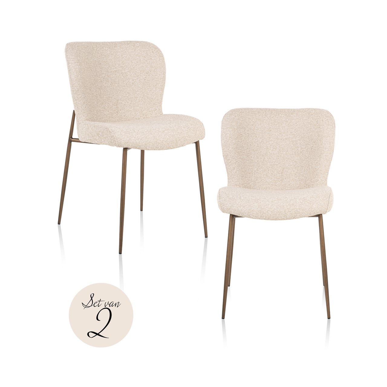Esszimmerstuhl Odarby biscotti (Set of 2)