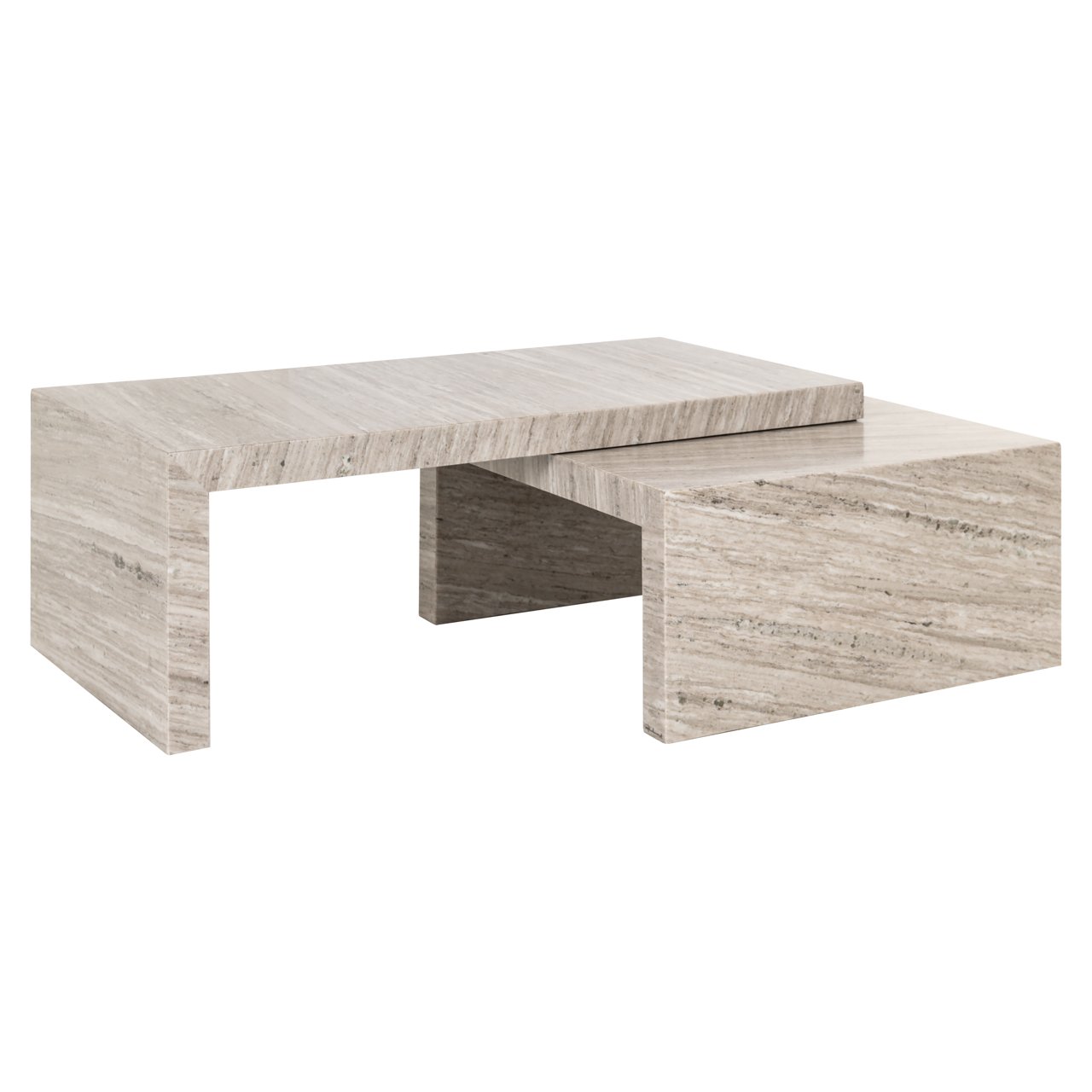 Couchtisch Novaz sand (Set of 2)