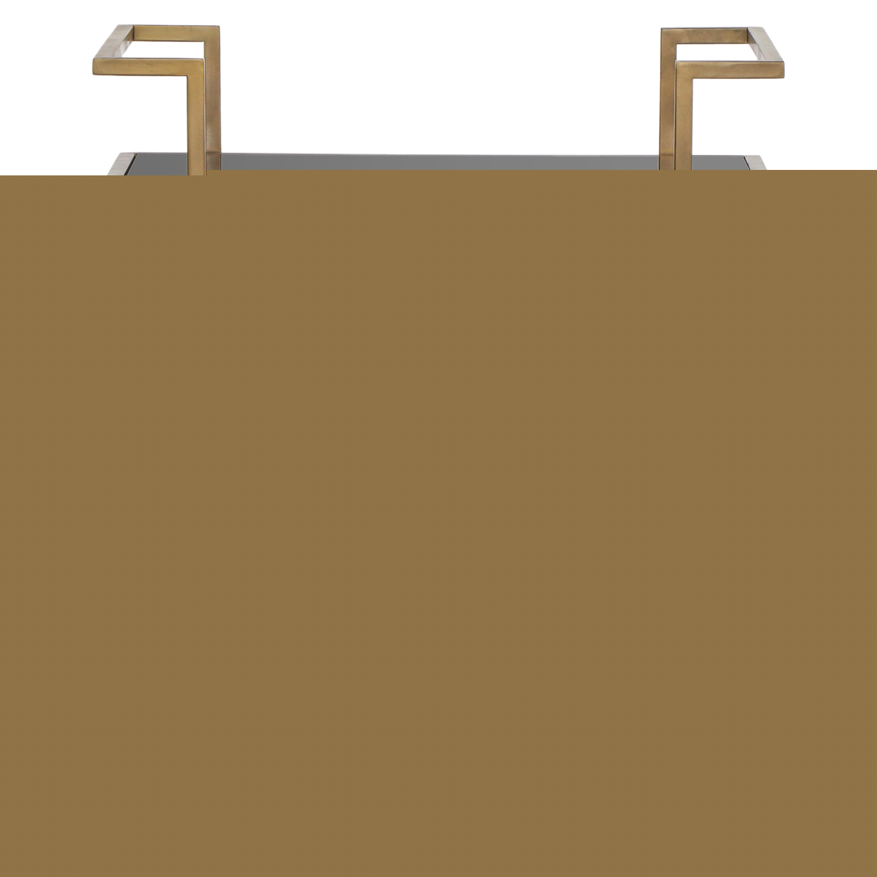 Servierwagen Xo brushed gold