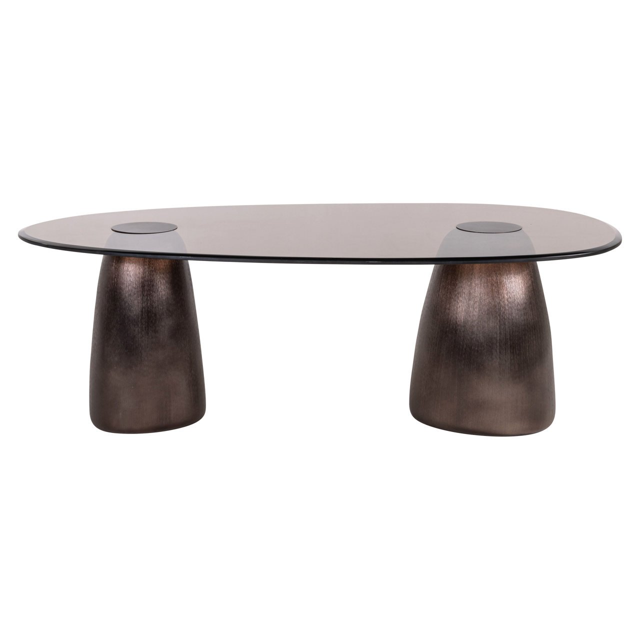 Couchtisch Hayden bronze oval