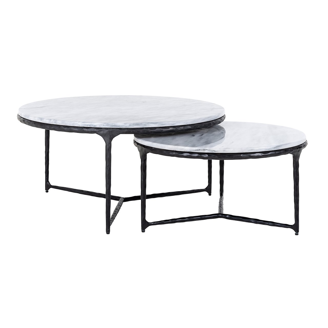 Couchtisch Steel Smith black set von 2 (Black) Couchtisch Steel Smith black set von 2 (Black)
