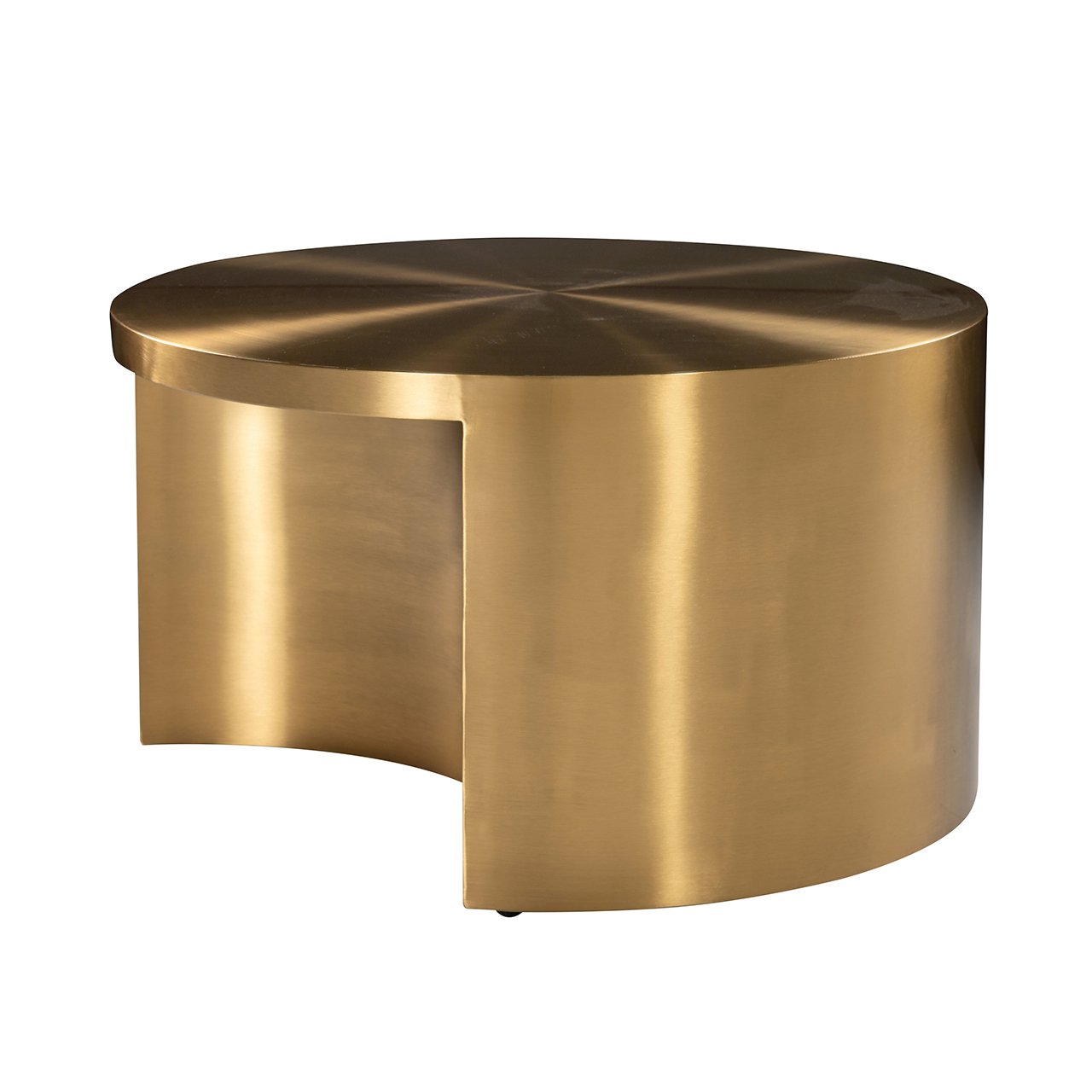 Couchtisch Big & Rich set of 2 brushed gold (Brushed Gold)