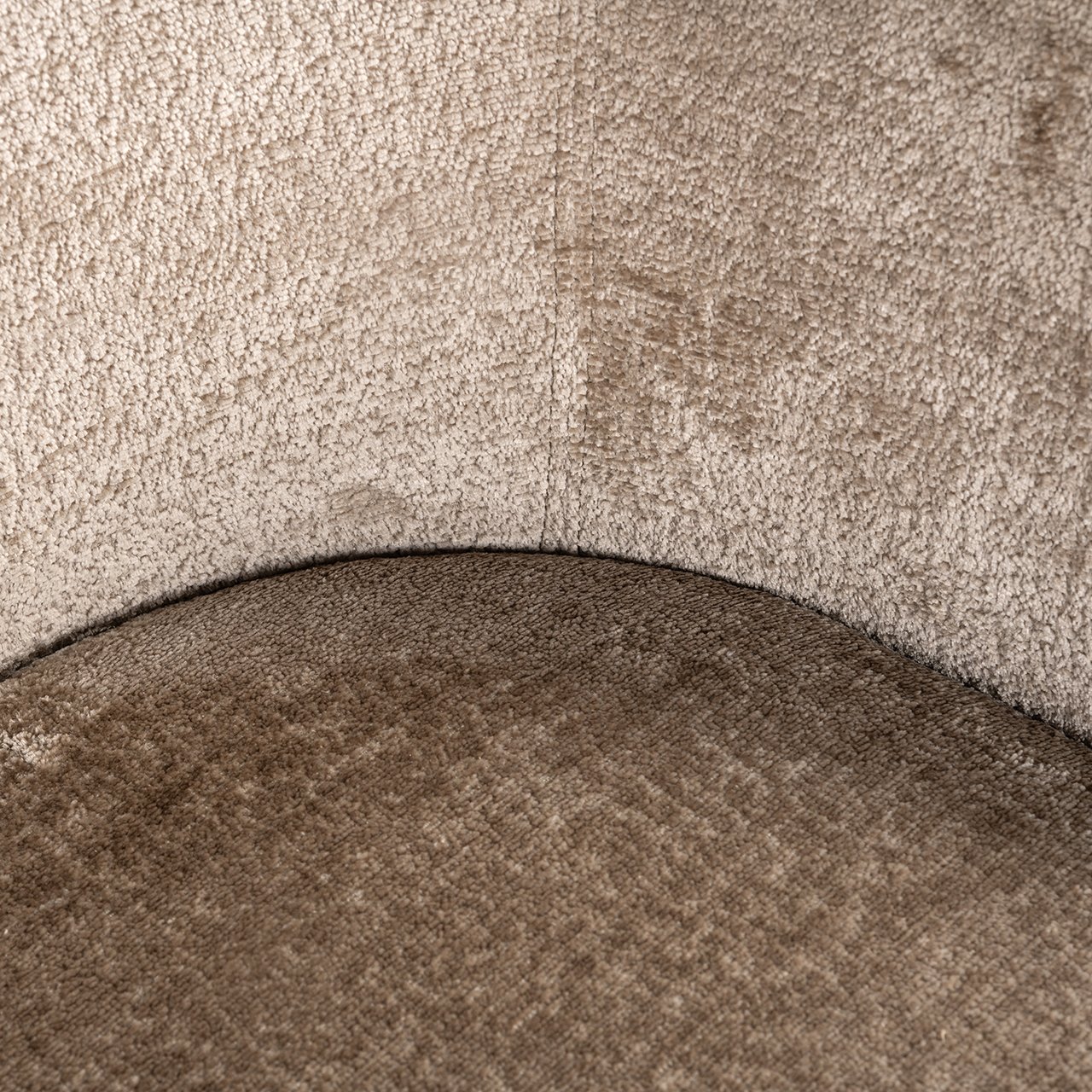 Stuhl Ruby taupe chenille (Bergen 104 taupe chenille)