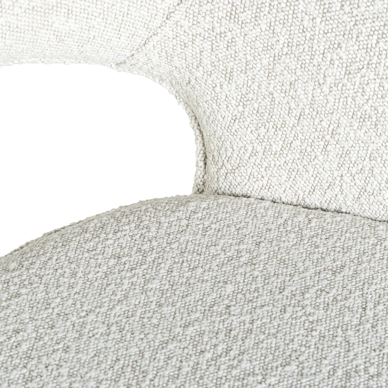 Esszimmerstuhl Savoy white bouclé Esszimmerstuhl Savoy white bouclé