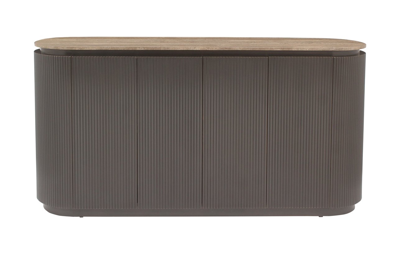 Sideboard Russo brown 4-doors