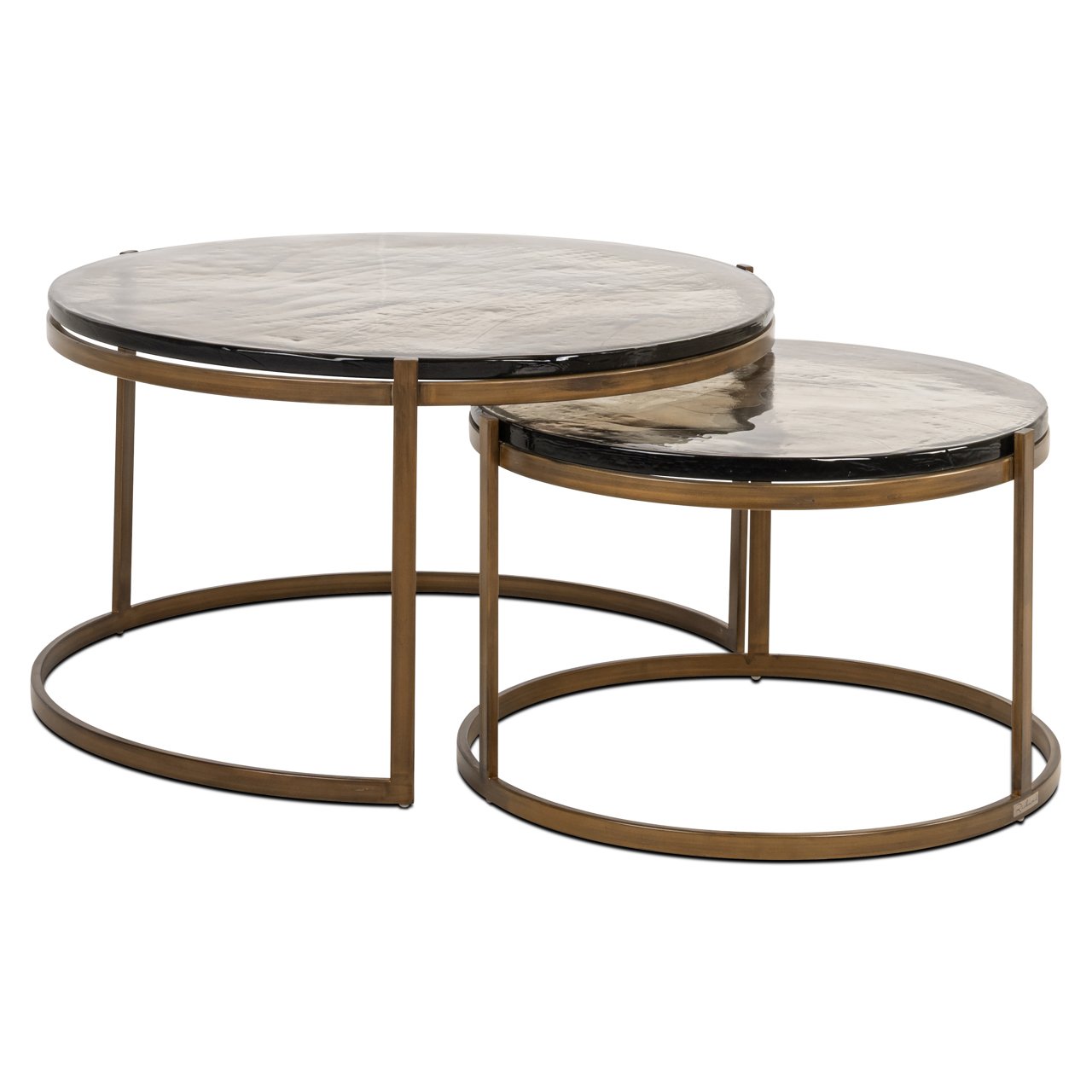 Couchtisch Cleo gold (Set of 2)
