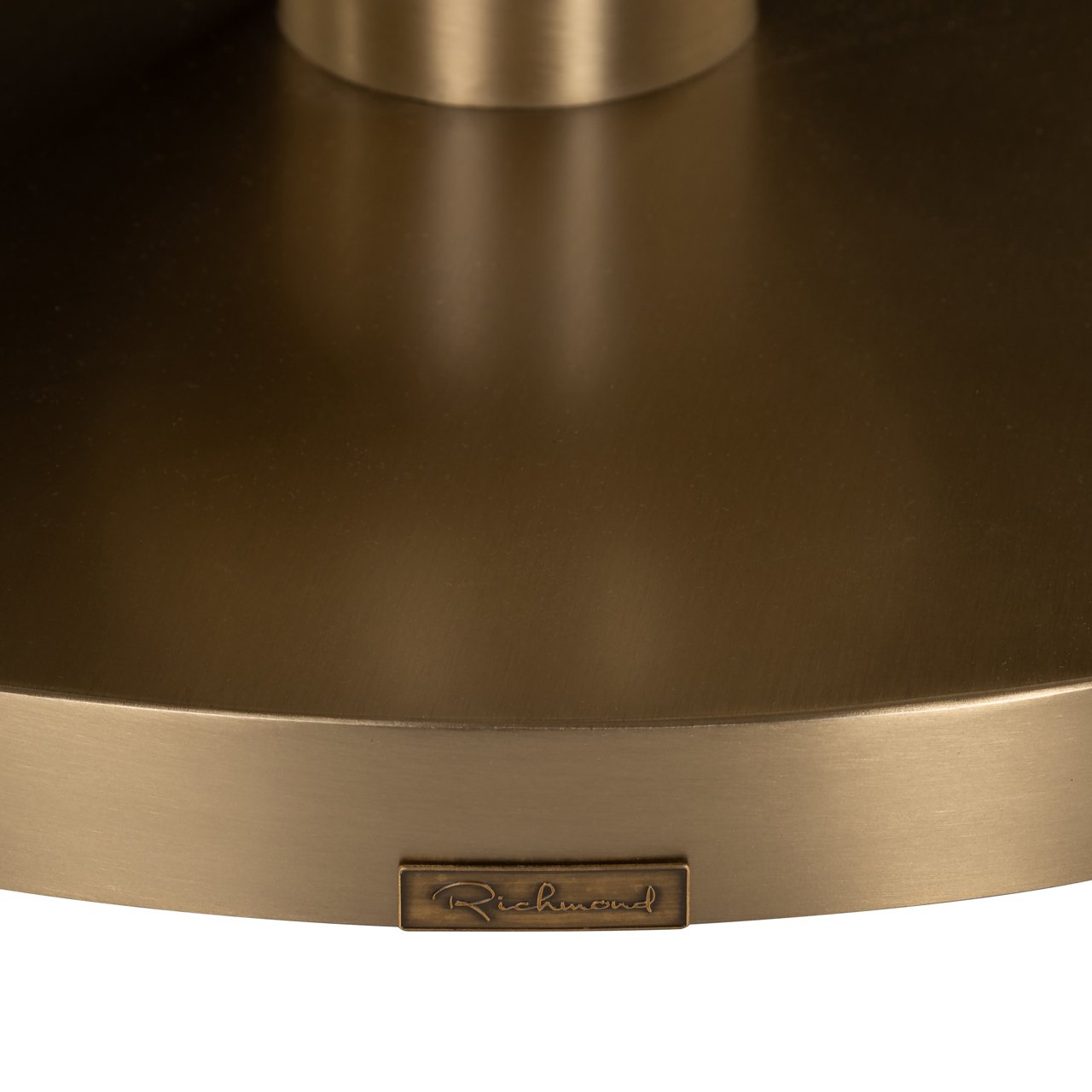 Bistro-Tisch Witlox black/gold 75Ø