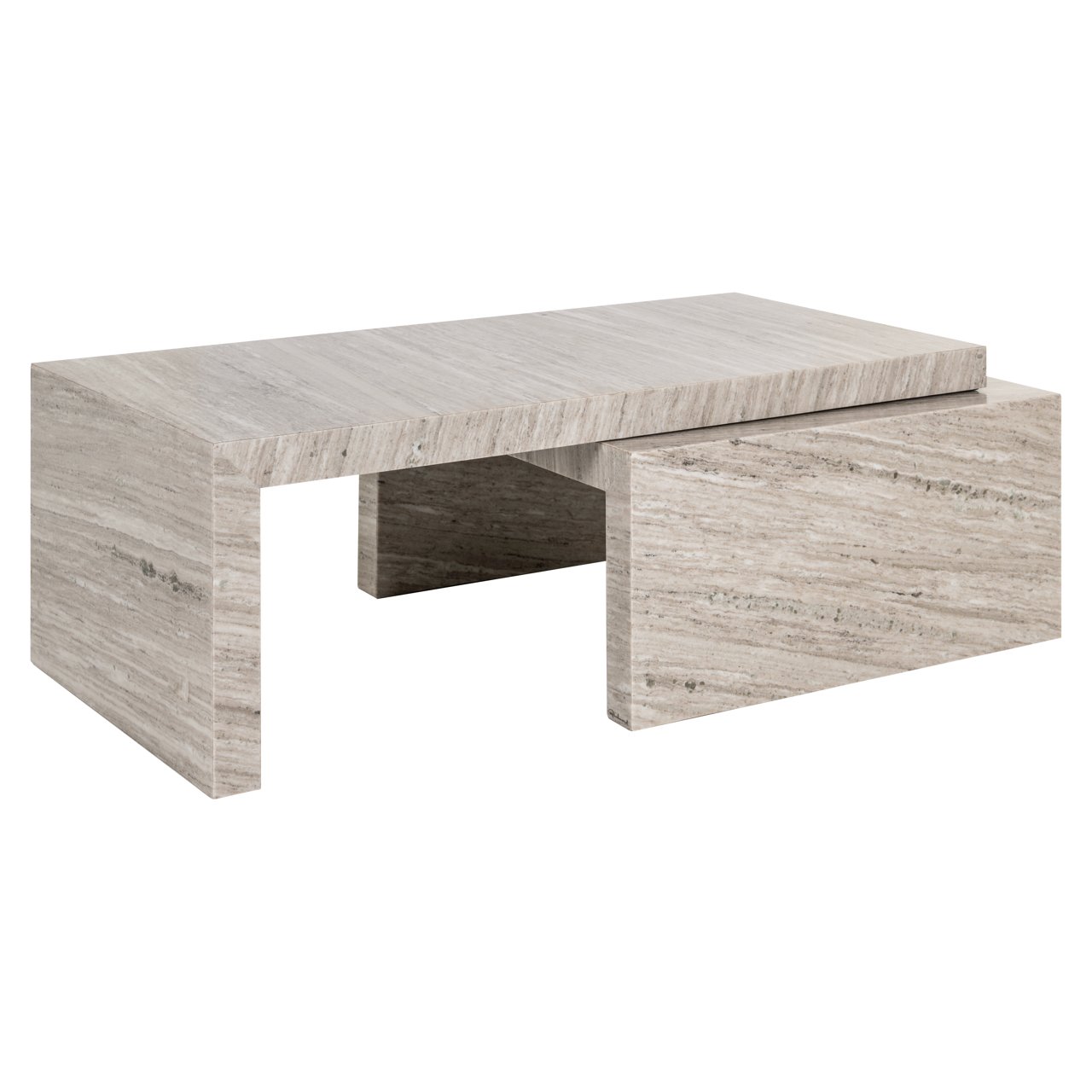 Couchtisch Novaz sand (Set of 2)