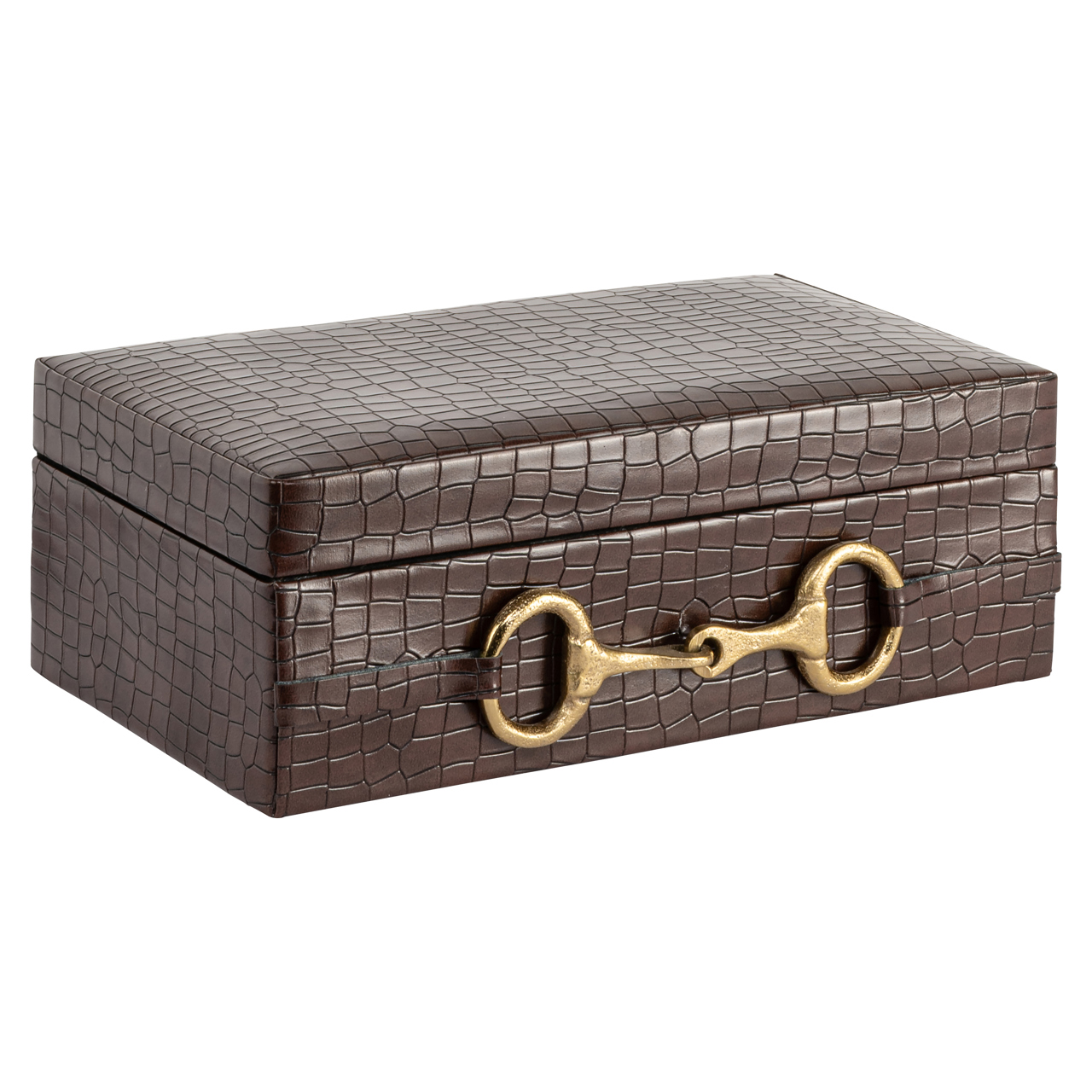 Aufbewahrungsbox Rex dark brown large