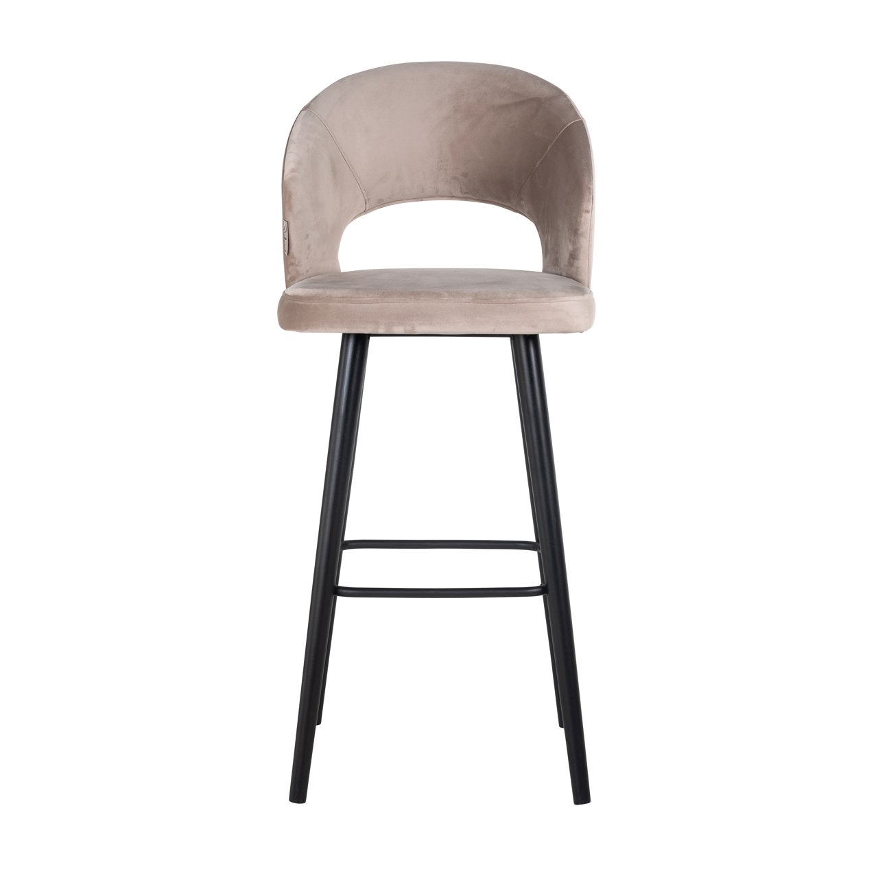 Barhocker Savoy khaki velvet