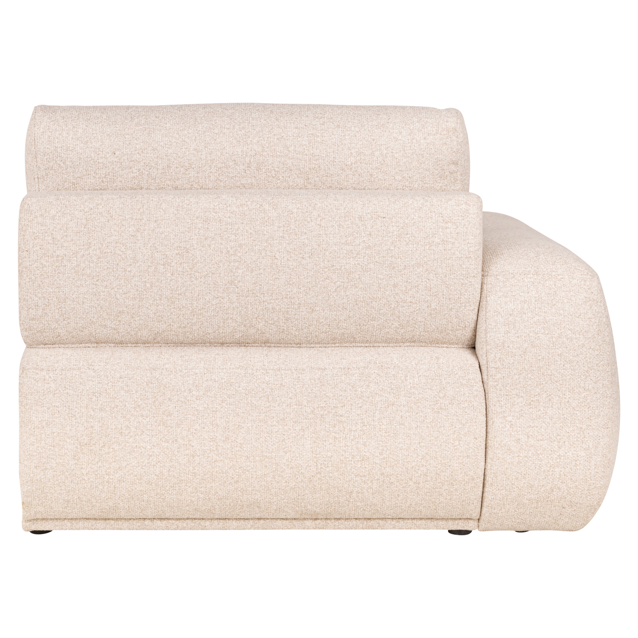 Sofa Bolica cayenne ecru 1 seat arm left