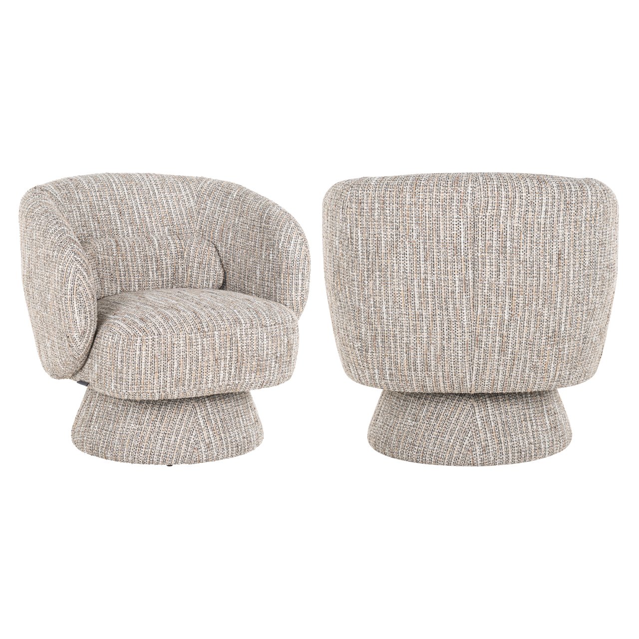 Lounge Stuhl Cavallo beige coco swivel