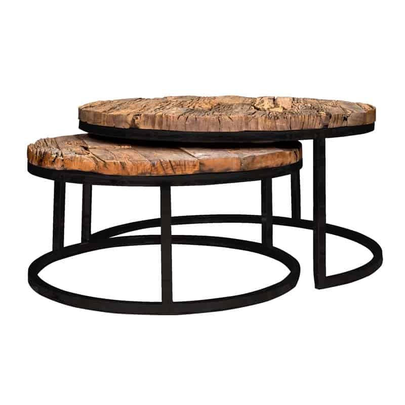 Couchtisch Industrial Kensington set von 2 