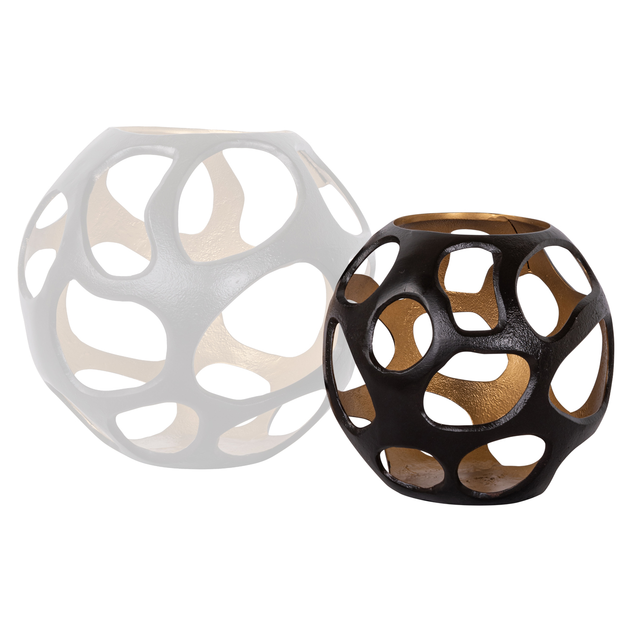 Windlicht Alysia brown small