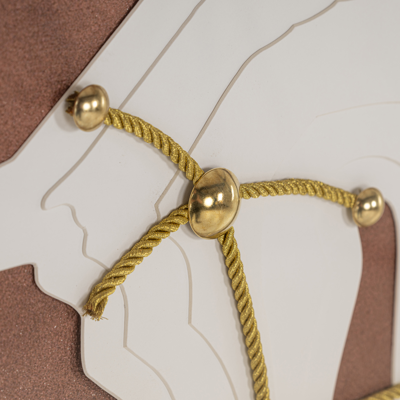 Wandkunst Blazer brown