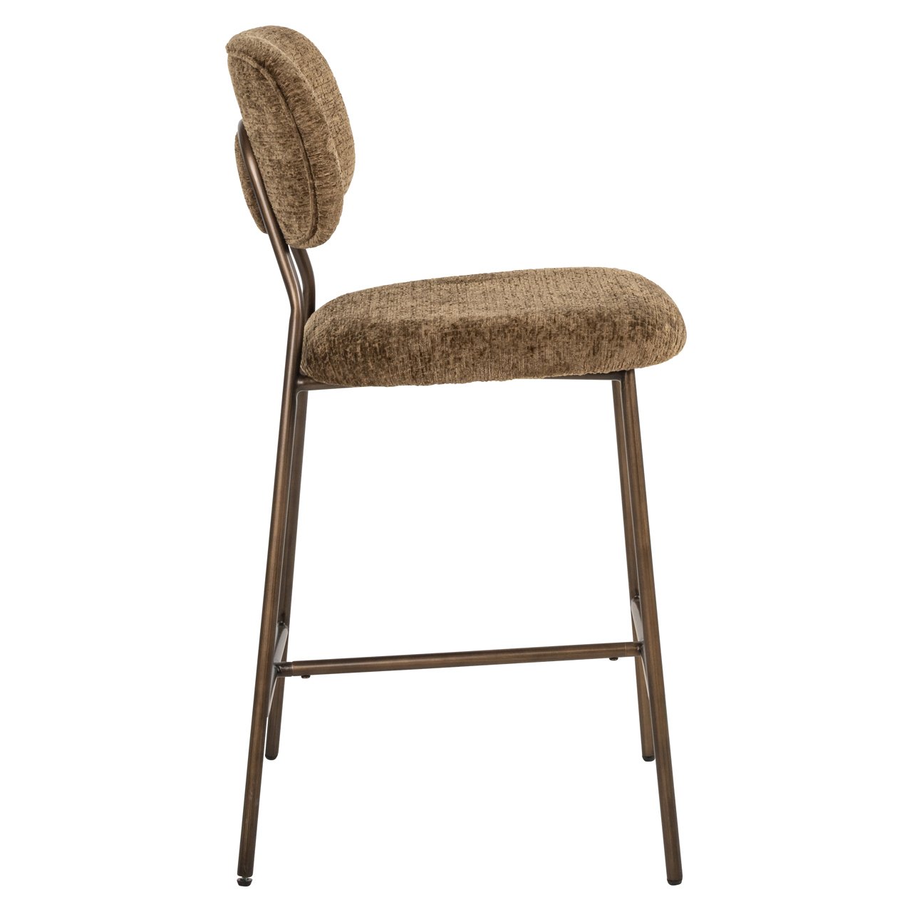 Thekenstuhl Xenia brandy fusion fire retardant (Set of 2)