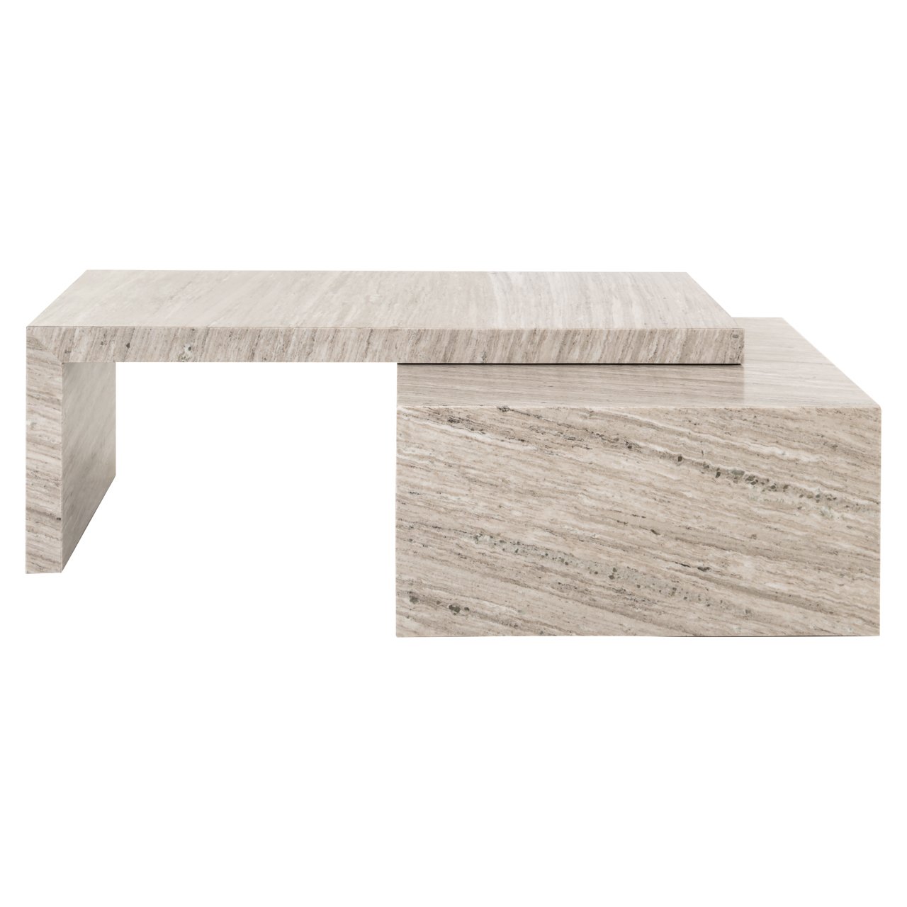 Couchtisch Novaz sand (Set of 2)
