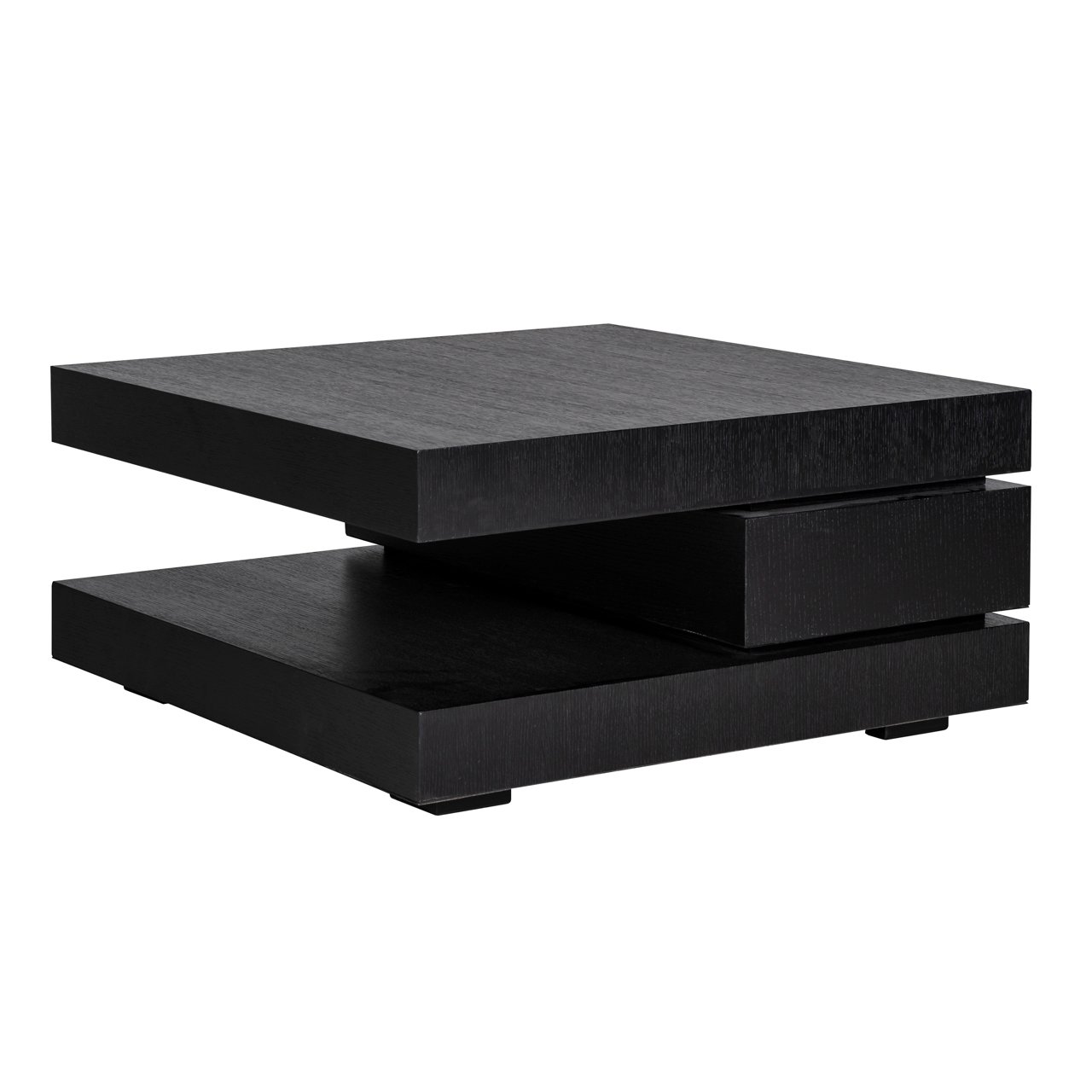 Couchtisch Oakura black 90x90
