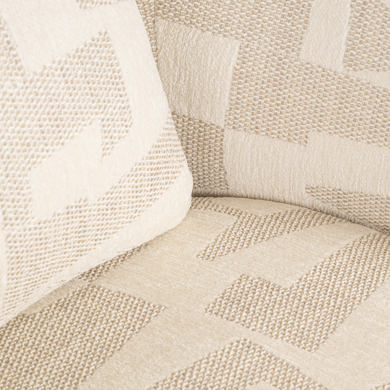 Lounge Stuhl Tuscany beige graffic