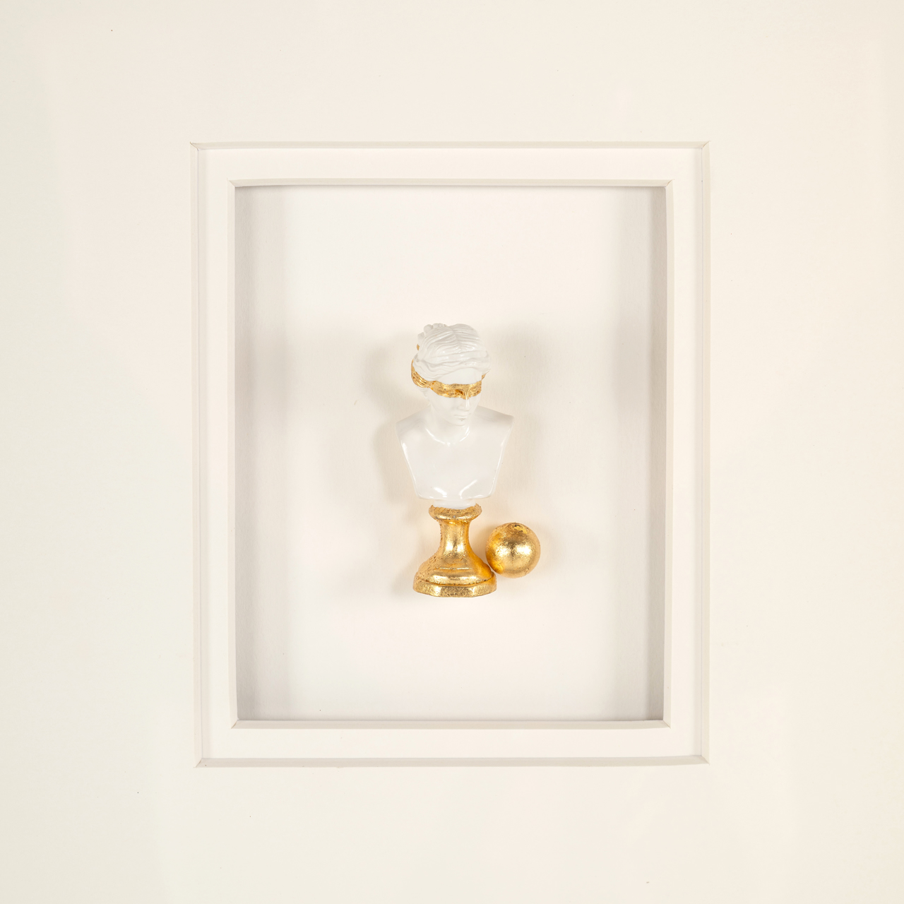 Wandkunst Hanna black/white