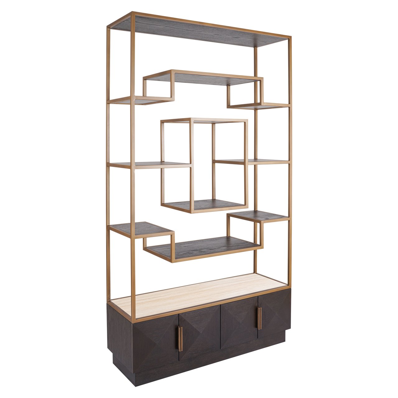 Vitrine Claremont brown
