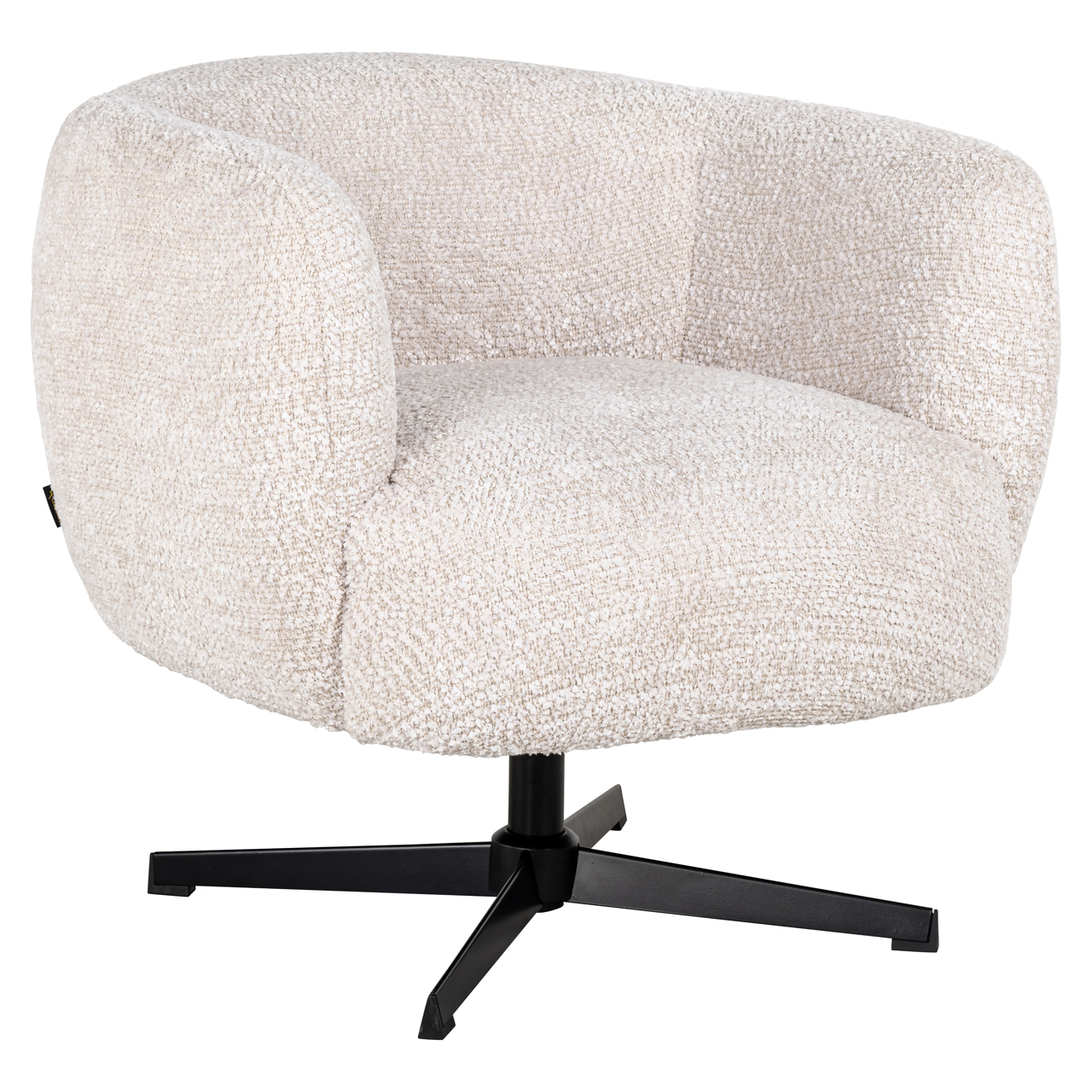 Lounge Stuhl Estelle lovely cream swivel