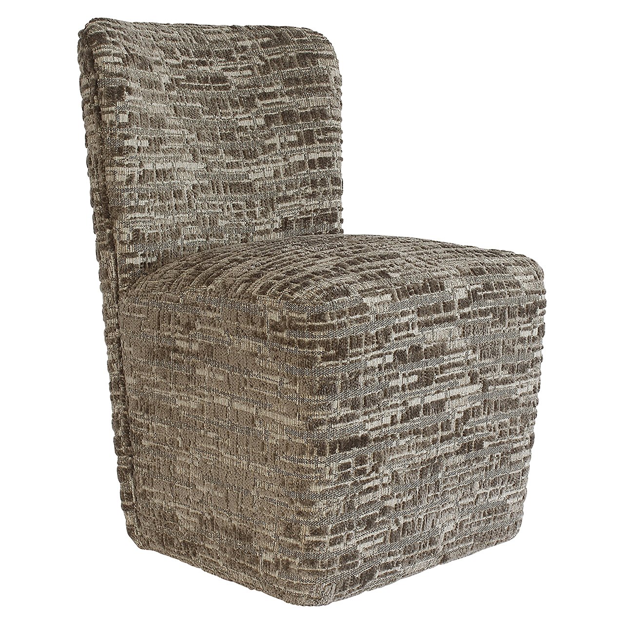 Stuhl Lorain mit Rollen greige dalia (Dalia 45 Greige)