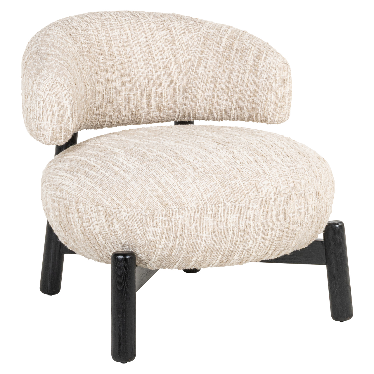 Lounge Stuhl Ornella beige angora