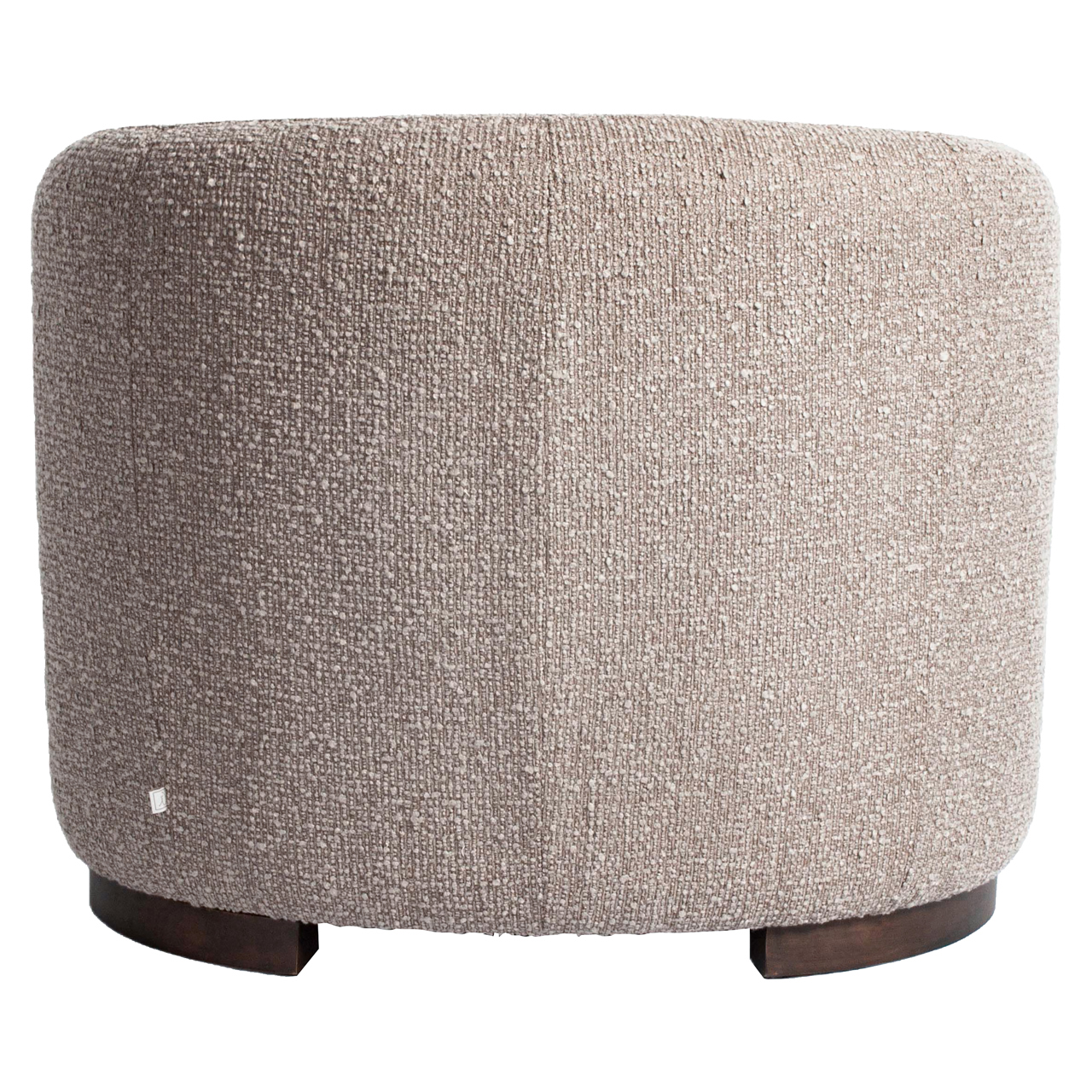 Lounge Stuhl Hannah mocca chunky fire retardant