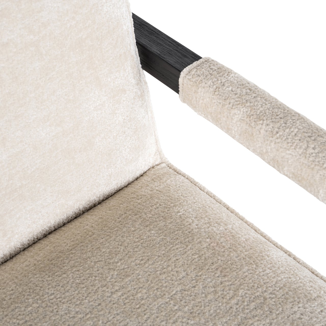 Esszimmerstuhl Beck white chenille