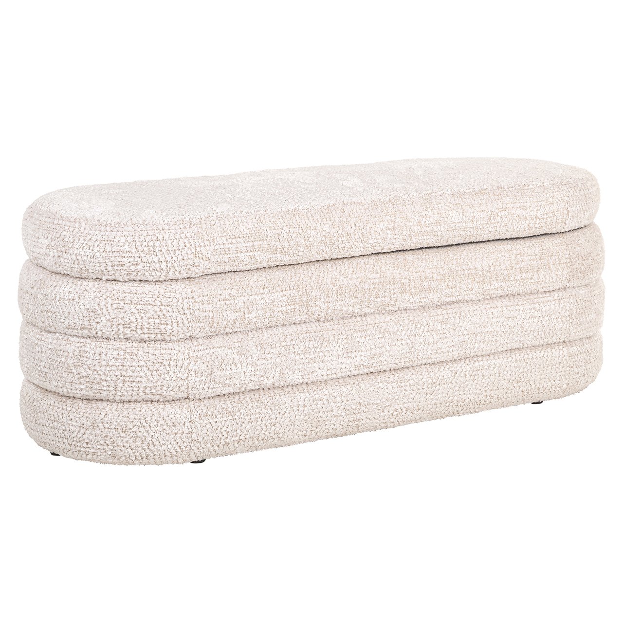 Hocker & Fußbank Camile lovely cream