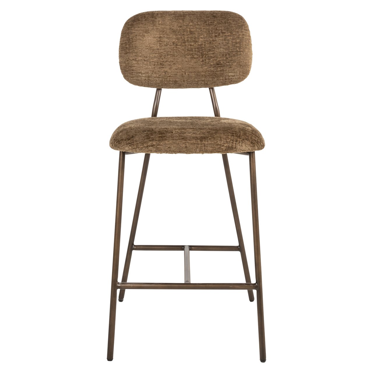 Thekenstuhl Xenia brandy fusion fire retardant (Set of 2)
