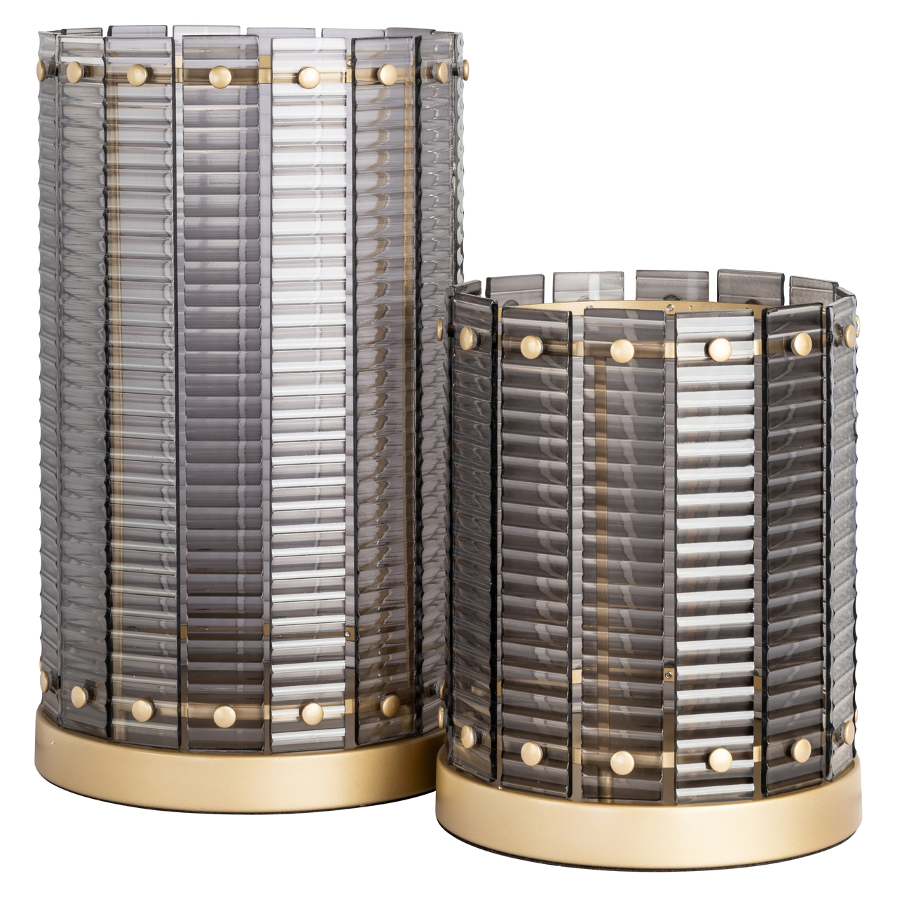 Windlicht Daylin smoke small