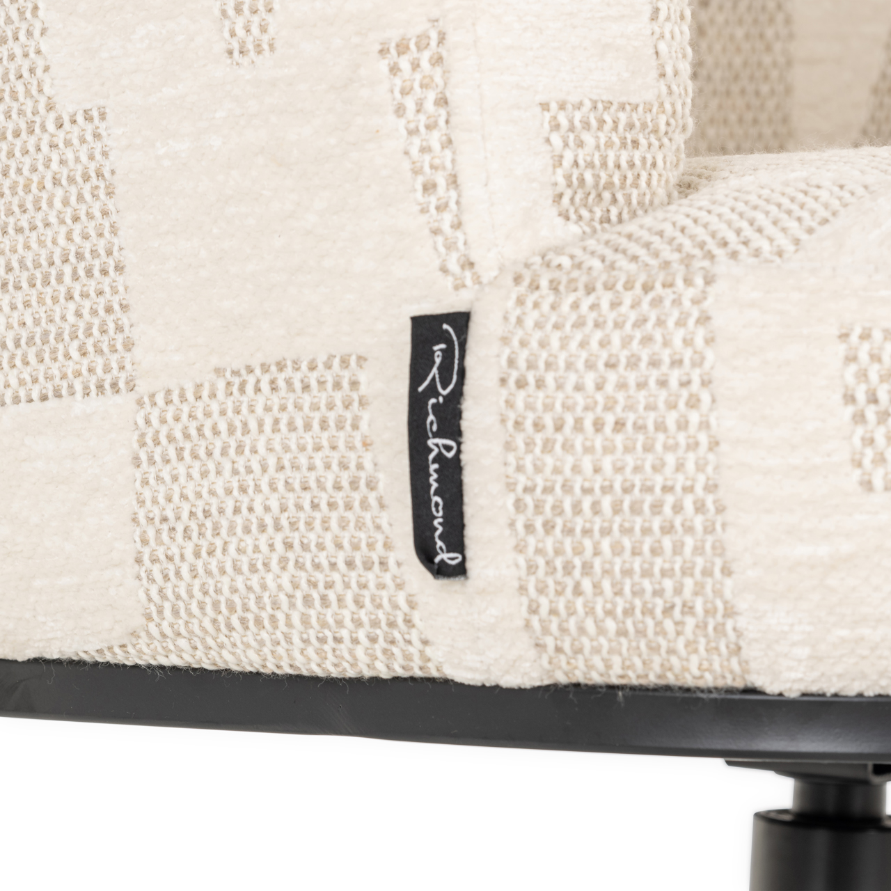 Esszimmerstuhl Cheyenne beige graffic swivel
